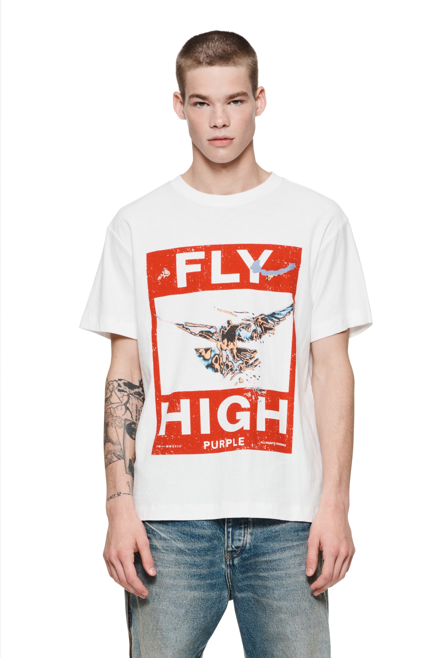 FLY HIGH T-SHIRT - Off White