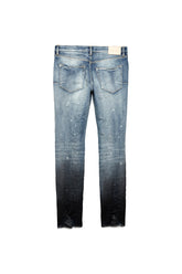 PURPLE BRAND - Men's Denim Jean - Low Rise Skinny - Style No. P001 - Indigo Black Gradient - Back