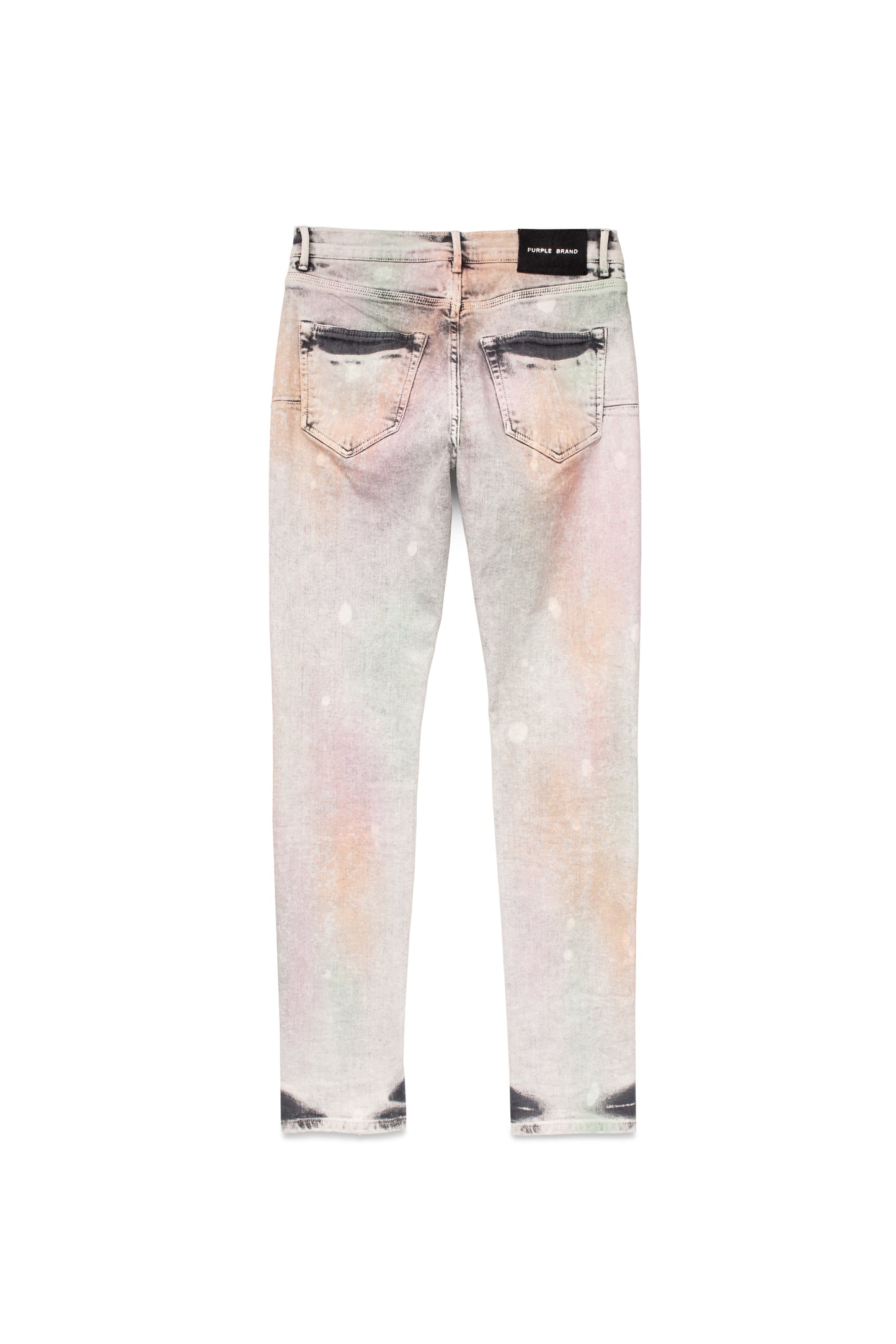 P001 LOW RISE SKINNY JEAN - Muted Acid Camo