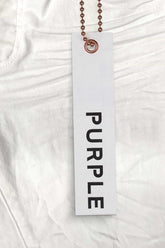 PURPLE BRAND - Men's Denim Jean - Low Rise Skinny - Style No. P001 - Optic White - Hangtag
