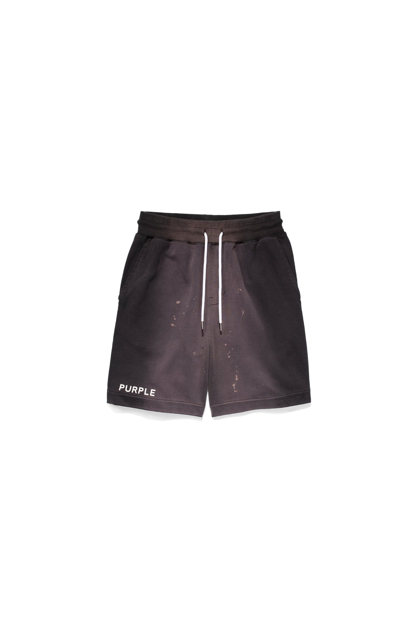 P451 FRENCH TERRY SHORT - Core Bleached Black